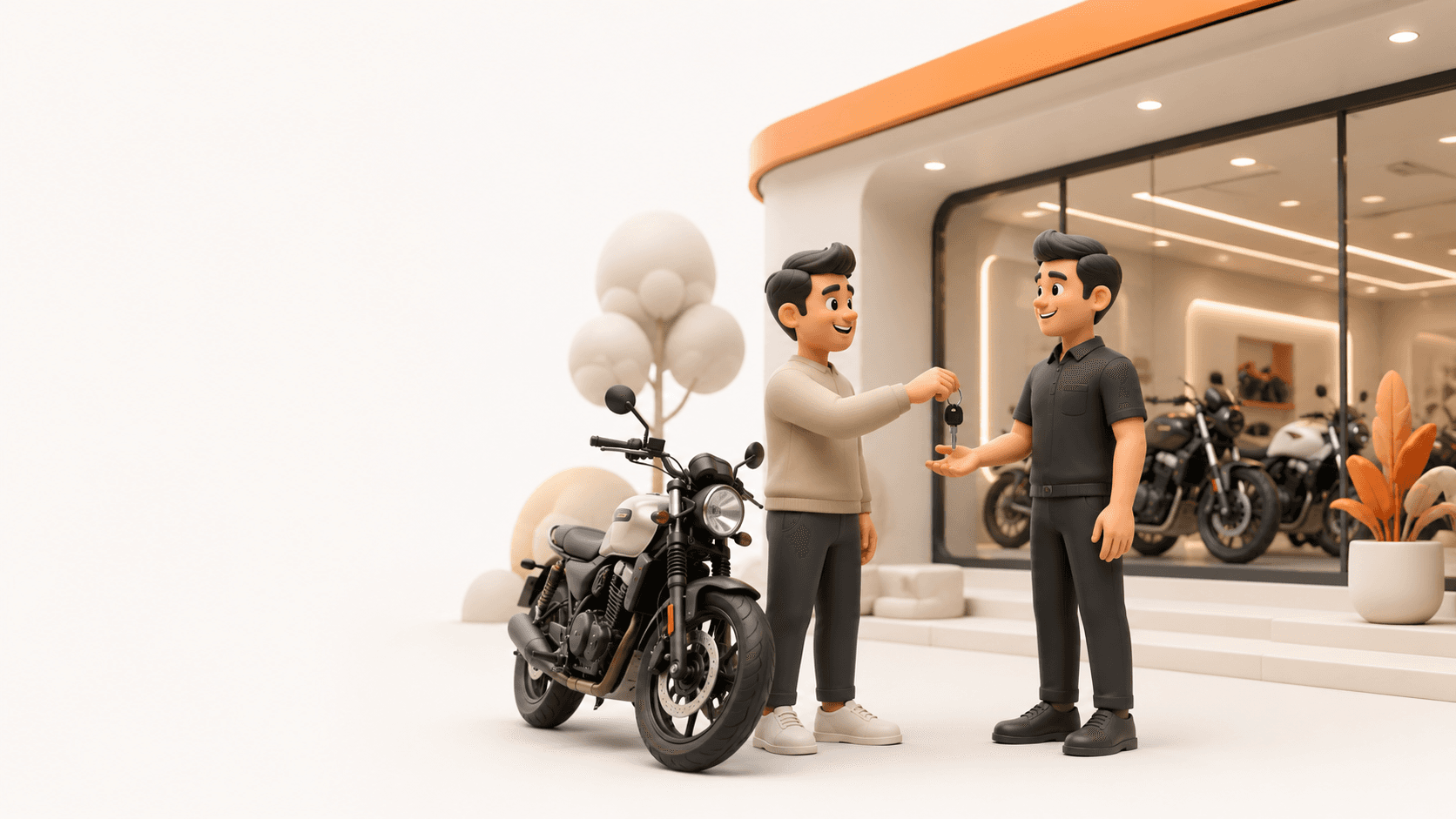 Sell your bike illustration